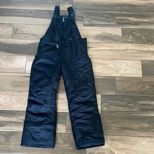 AQ youth 10/12 Black Snow Bib Overalls winter pants